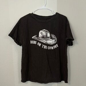 Miss Me Gray Graphic T-Shirt